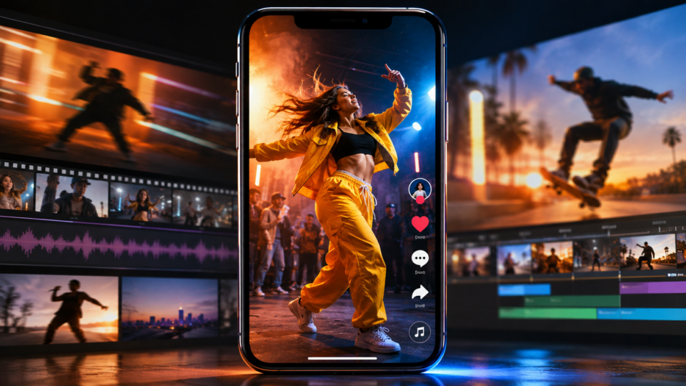 Как сделать фабрику TikTok, Reels и Shorts: быстрый монтаж вертикальных видео